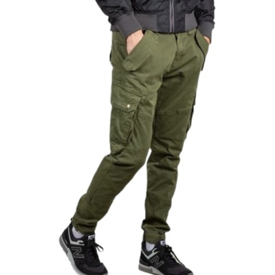 Nohavice Alpha Industries Combat LW dark olive