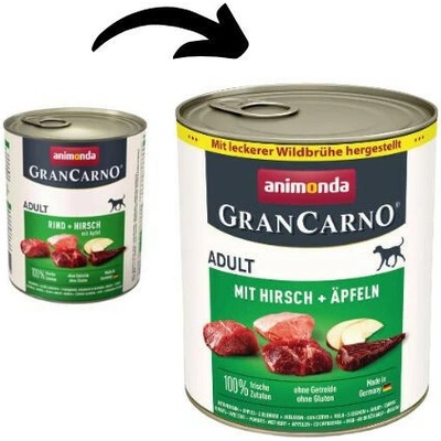Animonda GranCarno Adult venison apple 6 x 800 g