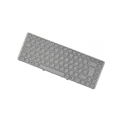 Sony kompatibilní 148737921 klávesnice na notebook Stříbrný rámeček CZ/SK