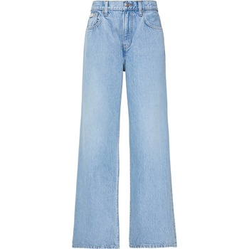 Calvin Klein Jeans Дънки Calvin Klein Jeans Women's Wide Leg Jeans - Sage Stone