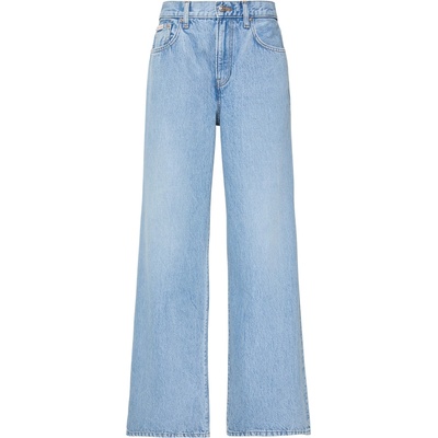 Calvin Klein Jeans Дънки Calvin Klein Jeans Women's Wide Leg Jeans - Sage Stone