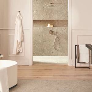 Ideal Standard Вграден смесител за вана и душ Ideal Standard Atelier Joy, Magnetic Grey, без тяло за вграждане (A7383A5)