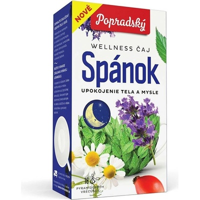 Baliarne obchodu Poprad Bylinné čaje Wellness čaj Spánek 18 x 1,5 g