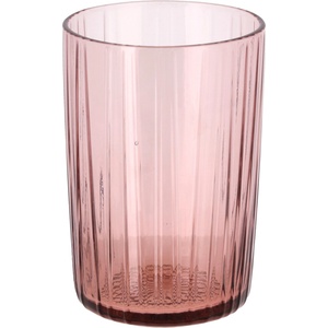 Bitz Чаша за вода KUSINTHA 280 ml, комплект от 4 бр. , розов, стъкло, Bitz (BITZ24244)