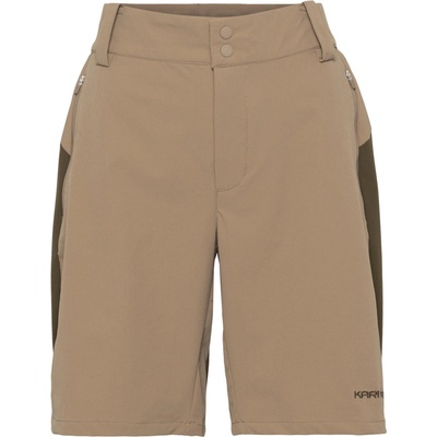 Kari Traa dámské kraťasy SANNE OUTDOOR SHORTS 8IN 623261-SANDY Béžový