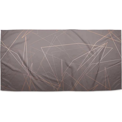 Sablio Uterák Trojúhelníková abstrakce 50 x 100 cm