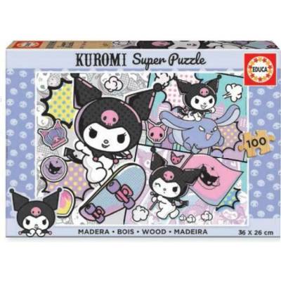 EDUCA Drevené Kuromi 100 dielov