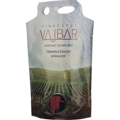 Vinařství Vajbar Tramín červený Bílé 12,5% 1,5 l (karton)