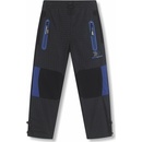 Kugo Chlapčenské outdoorové nohavice G9740 tyrkysová signálna aplikácia