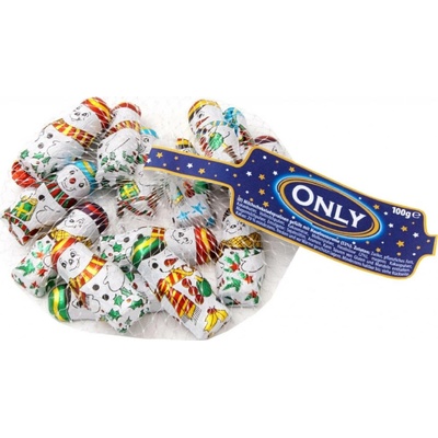 Only Čokoládoví sněhuláci v síťce 85 g – Zboží Dáma