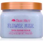 Tree Hut Shea Sugar Scrub Flower Milk захарен скраб за тяло 510 гр