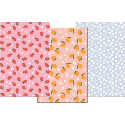 FARO Citróny a jahody 40x60 cm 3 ks