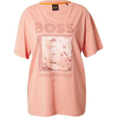 BOSS Тениска оранжево, размер xl