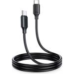  Кабел за зареждане и пренос на данни Joyroom USB - USB Type C, 480Mb/s, 60W, 1m. , черен (S-CC060A9)