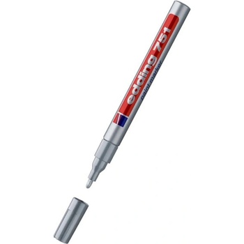 edding Маркер перманентен Paint Edding 751 объл 1-2мм сребро