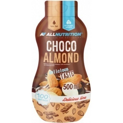 Allnutrition Bezkalorický sirup 500 ml Čokoláda mandľa