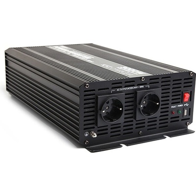 Carspa CAR3K 24V/230V 3000W USB