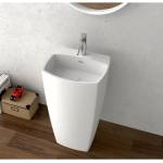 Inter Ceramic Масивен умивалник за баня ICB 5042W, Inter Ceramic (5042W)
