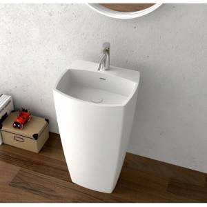 Inter Ceramic Масивен умивалник за баня ICB 5042W, Inter Ceramic (5042W)