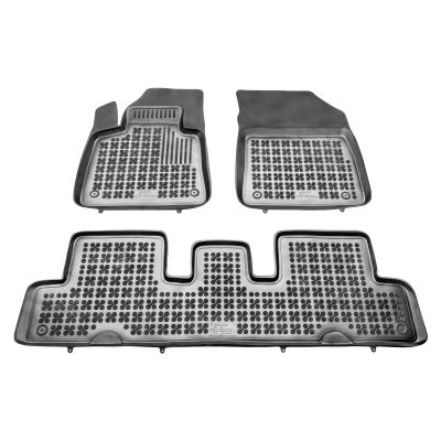 Гумени стелки за CITROEN C4 Picasso II / Grand Picasso II (2013-2018) / SpaceTourer (2018-2022) - 7 seats - тип леген