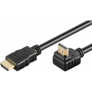 Goobay HDMI-HDMI кабел 3 м с позлатено покритие v2.0 90