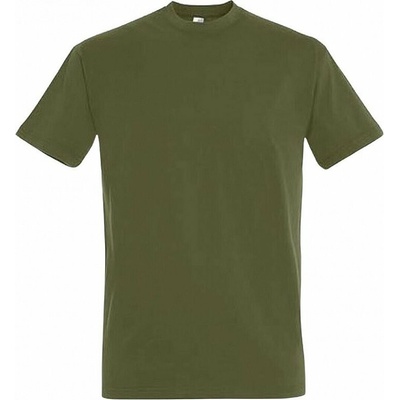 Sol's bavlněné tričko Imperial khaki tmavá L190