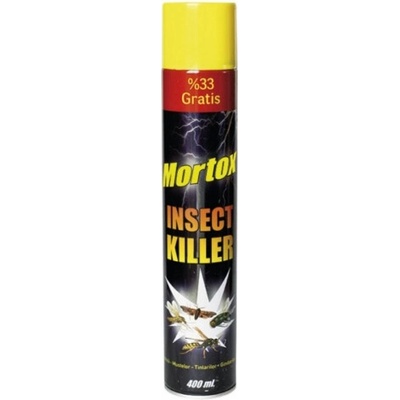 Mortox spray proti hmyzu lezúci a lietajúci hmyz 400 ml žltý