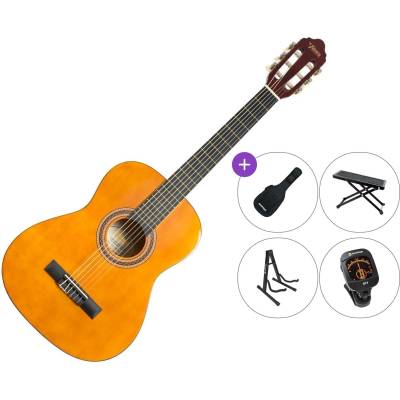 Valencia VC103 Premium SET Natural Класическа китара с размер 3/4