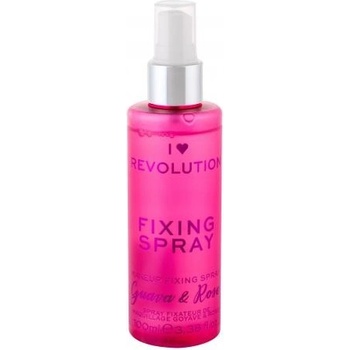 I Heart Revolution Fixing Spray fixační sprej na make-up Guava & Rose 100 ml