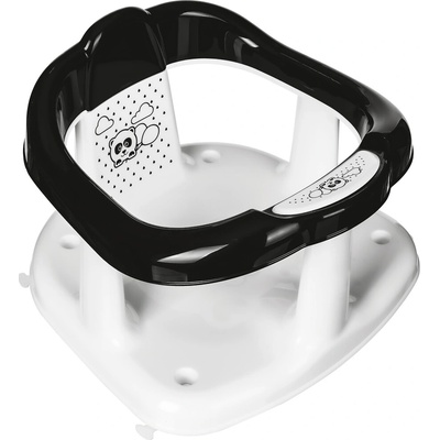Maltex Baby sedátko do vany Panda white black