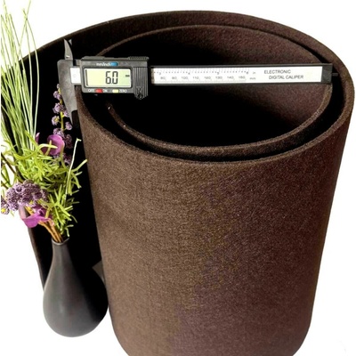 Technický filc 6 mm, farba Hnedá, metráž 155 cm