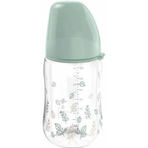 Nip Бебешко шише NIP Green - Cherry, Flow M, 0 м+, 260 ml, зелено (4000821351264) - ozone