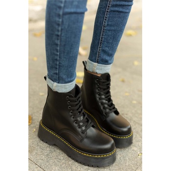 Base Дамски Боти - Черен Мат #267349 (267349_Черно)