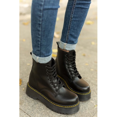 Base Дамски Боти - Черен Мат #267349 (267349_Черно)