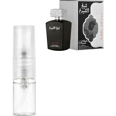 Lattafa Sheikh Al Shuyukh Final Edition parfumovaná voda unisex 2 ml vzorka