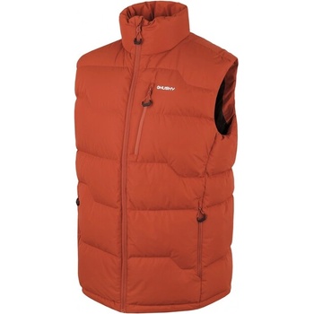 HUSKY Мъжка жилетка с цип Husky Deep, тъмно оранжева (hsk-HT0-0149)