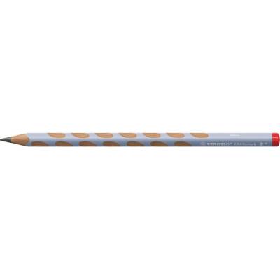 STABILO Графитен молив STABILO Easygraph HB триъгълен с дясна ръка, пастелно син 322/18-HB (322/18-HB)