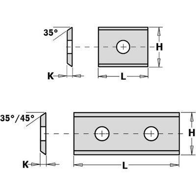 CMT Orange Tools CMT Žiletka - 19,5x12x1,5mm