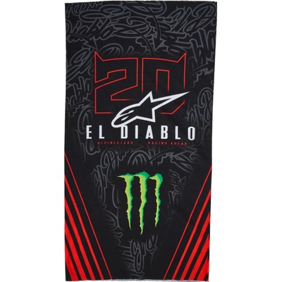 Alpinestars nákrčník FQ20 Monster černá/červená fluo/modrá/zelená 2026