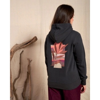 Saltrock Суитшърт с качулка Saltrock Live Slowly в сиво (HWZ22402010DKGREY)