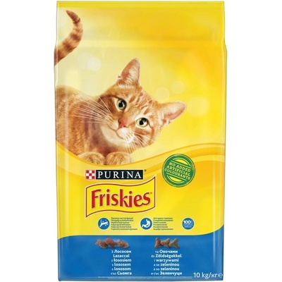 Friskies losos, zeleniny 10 kg