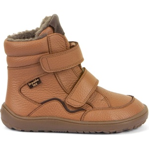Froddo Детски боси зимни обувки froddo winter tex, кафяви коняк - 24