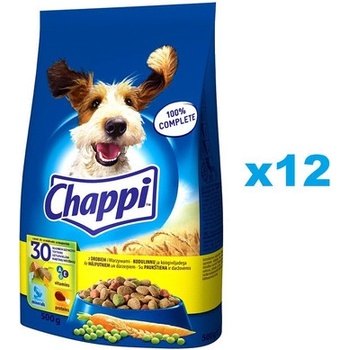 Chappi Adult s drůbežím masem 12 x 0,5 kg