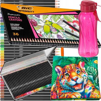 Bic Intensity Premium pastelky kovové pouzdro 36 barev 510022
