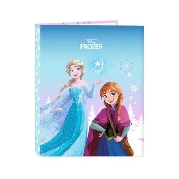 Frozen Папка с пръстени Frozen Cool days Виолетов Небесно синьо A4 26.5 x 33 x 4 cm