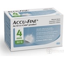 Accu-Fine jehly do inzulínového pera 32G x 4 mm 100 ks