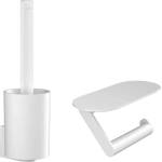 Hansgrohe WallStoris - Комплект аксесоари за тоалетна, бял мат 27969700 (27969700)