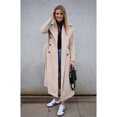 M.ASCH-Be original Long Trench Coat Cream