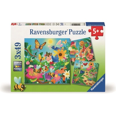 RAVENSBURGER Hmyzí kamaráti 3x49 dielov