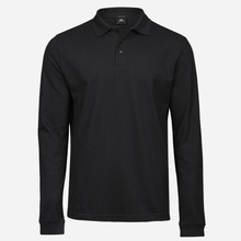 Tee Jays pánska polokošeľa čierna